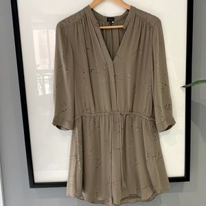 Babaton Silk Bennett Dress Sz L